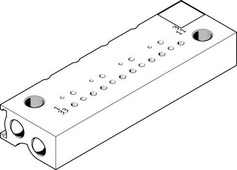 Imagen 1 de Bloque de conexión - MHP1-PR2-3-PI-PCB