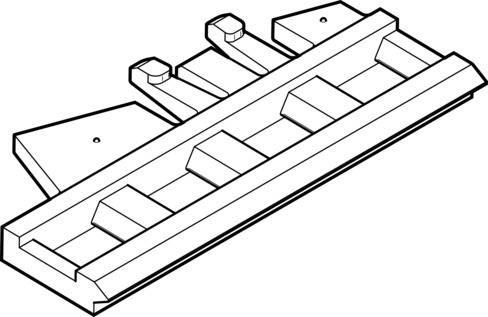 Imagen 1 de Soporte para placas identificadoras - VMPA1-ST-2-4