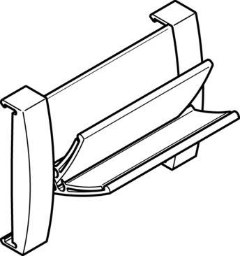 Imagen 1 de Soporte para placas identificadoras - CPVSC1-ST-4