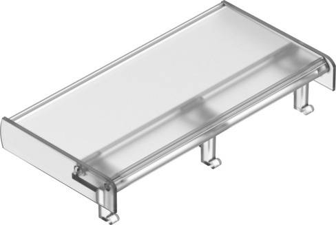 Imagen 1 de Soporte para placas identificadoras - ASCF-H-L2-10V