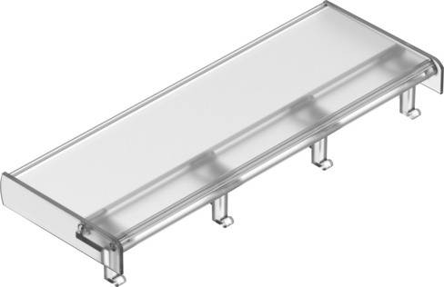 Imagen 1 de Soporte para placas identificadoras - ASCF-H-L2-14V