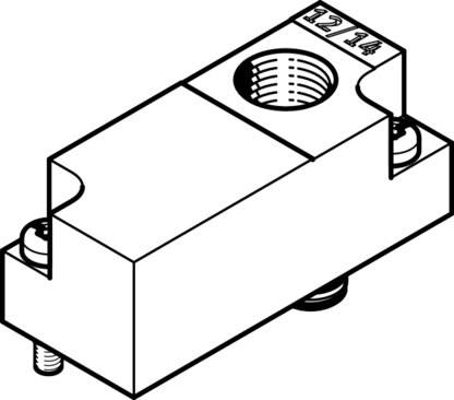 Imagen 1 de Placa selectora - VABF-C8-12-P6-G18-Z