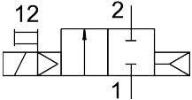 Imagen 2 de Electroválvula - MN1H-2-3/4-MS