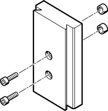 Imagen 1 de Kit placa adaptadora - HAPB-2
