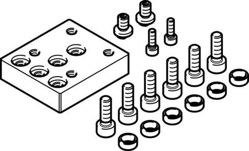 Imagen 1 de Kit adaptador - HMSV-70
