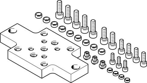 Imagen 1 de Kit adaptador - HMSV-75