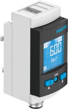 Imagen 1 de Sensor de presión - SPAU-P10R-MS4-F-L-PNLK-PNVBA-M8D