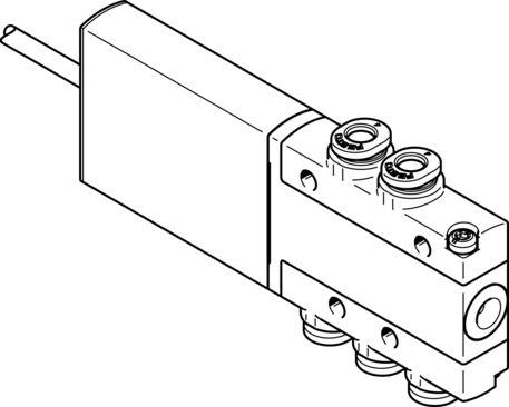 Imagen 1 de Electroválvula - MHE2-MS1H-5/2-QS-4-K