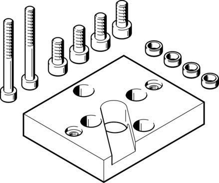 Imagen 1 de Kit adaptador - HAPG-SD2-29