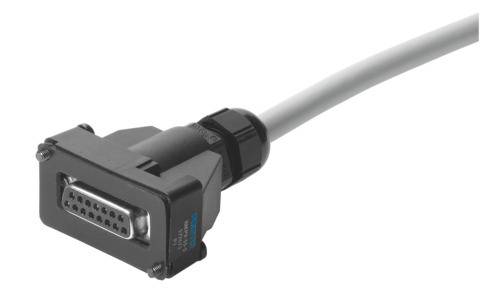Imagen 1 de Cable de conexión con conector - KMPV-SUB-D-15-10