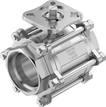 Imagen 1 de Válvula de bola - VZBE-4-WA-63-T-2-F1012-V15V15
