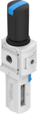 Imagen 1 de Unidad de filtro y regulador - MS6-LFR-1/2-D7-E-R-M-A4-AS