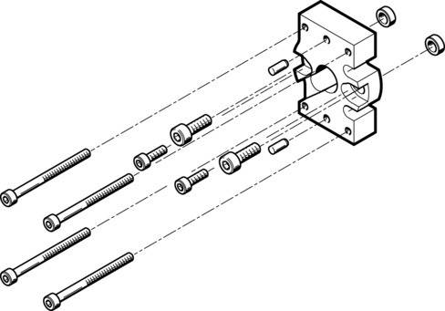 Imagen 1 de Kit adaptador - HAPG-SD2-24