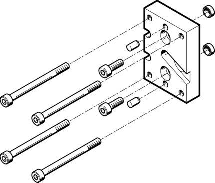 Imagen 1 de Kit adaptador - HAPG-SD2-25