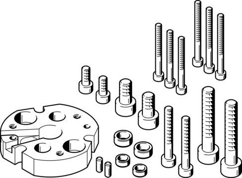 Imagen 1 de Kit adaptador - HAPG-SD2-33
