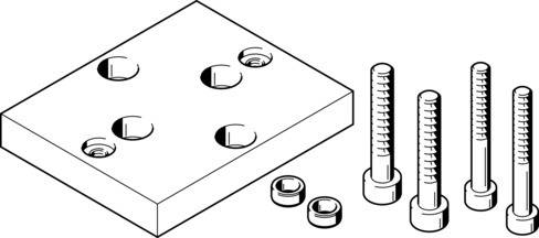 Imagen 1 de Kit adaptador - HAPG-SD2-46