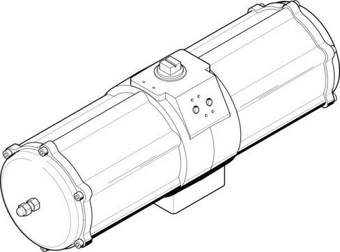 Imagen 1 de Actuador giratorio - DAPS-1920-090-RS1-F16