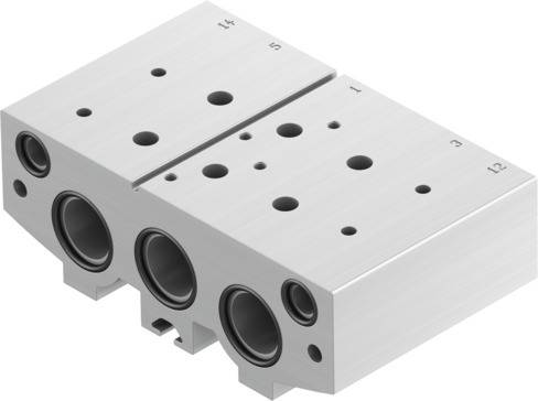 Imagen 1 de Bloque de conexión - VABM-B10-25EEE-G12-2