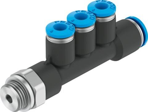 Imagen 1 de Distribuidor múltiple - QST3-G1/4-8-6