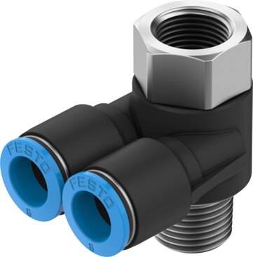 Imagen 1 de Distribuidor múltiple - QSYTF-1/4-8-B