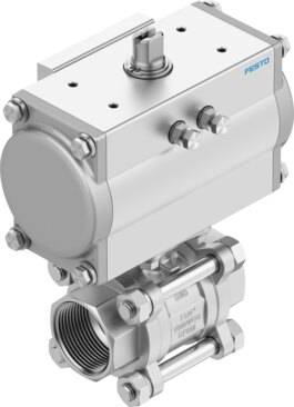 Imagen 1 de Unidad de válvula de bola - VZBE-A-2-T-63-T-2-F0507-V15V15-PA80