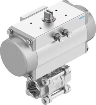 Imagen 1 de Unidad de válvula de bola - VZBE-A-3/8-T-63-T-2-F0304-V15V15-PB20