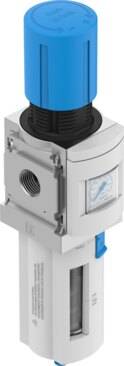 Imagen 1 de Unidad de filtro y regulador - MS6-LFR-1/2-D7-E-R-V-MPA