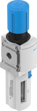 Imagen 1 de Unidad de filtro y regulador - MS6-LFR-3/8-D7-E-R-M-VS