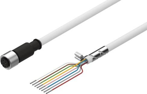 Imagen 1 de Cable del encoder - NEBM-M12G8-E-5-LE8