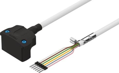 Imagen 1 de Cable del motor - NEBM-S1W15-E- -Q7-LE6