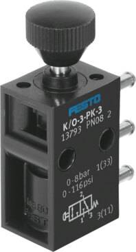 Imagen 1 de Válvula de pulsador - K/O-3-PK-3
