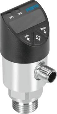 Imagen 1 de Sensor de presión - SPAW-P6R-G12M-2P-M12