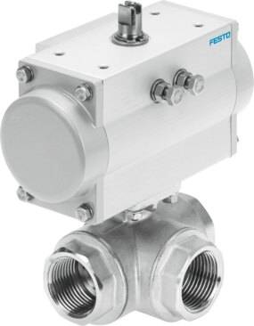 Imagen 1 de Unidad actuadora de válvula de bola - VZBM-A-3/4"-RP-25-F-3L-B2-PB40