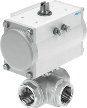 Imagen 1 de Unidad actuadora de válvula de bola - VZBM-A-1"-RP-25-F-3T-B2-PA20