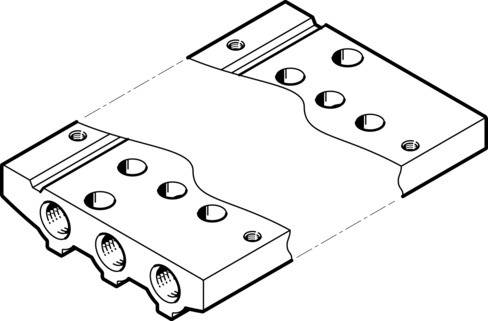 Imagen 1 de Perfil distribuidor - VABM-L1-10AS-M5-3