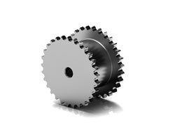 Imagen 1 de CORONA DOBLE PARA DOS CADENAS SIMPLES 3/4" Z19