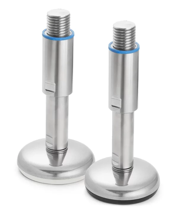 Imagen 1 de Pies Alimentarios Inoxidables IXA Ø125mm 30x118/178 BLANCO